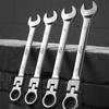 Reversible Double Head Ratchet Wrench Set for Automotive Repair