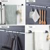 2pcs Self-Adhesive Curtain Rod Holder Nail-Free Curtain Rod Hook Curtain Rod Bracket  Kitchen