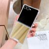 Fashion Make Up Mirror Hard Phone Case for Samsung Galaxy Z Flip 7 6 5 4 3 5G Bumper Shockproof Cover for Samsung Z Flip7 FE