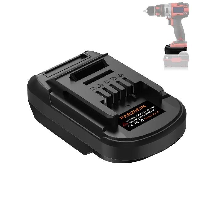ALASICKA PAR20EIN Battery Adapter Converter for Parkside 20V Li-ion Battery Convert To for Einhell 18V Li-ion Battery Power Tool
