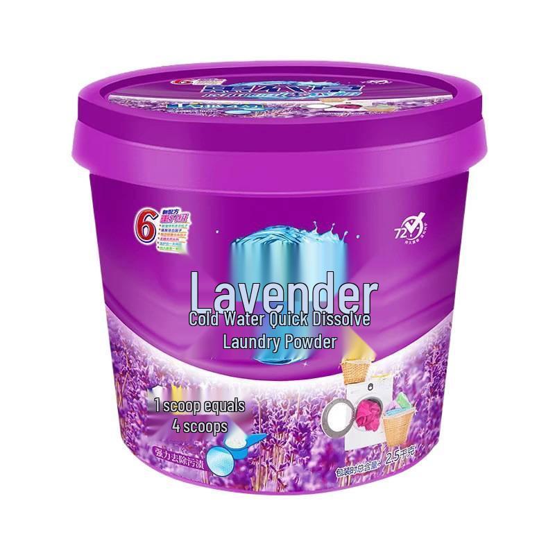 Scented Laundry Detergent - Large Bucket for Long-lasting Fragrance & Stain Removal