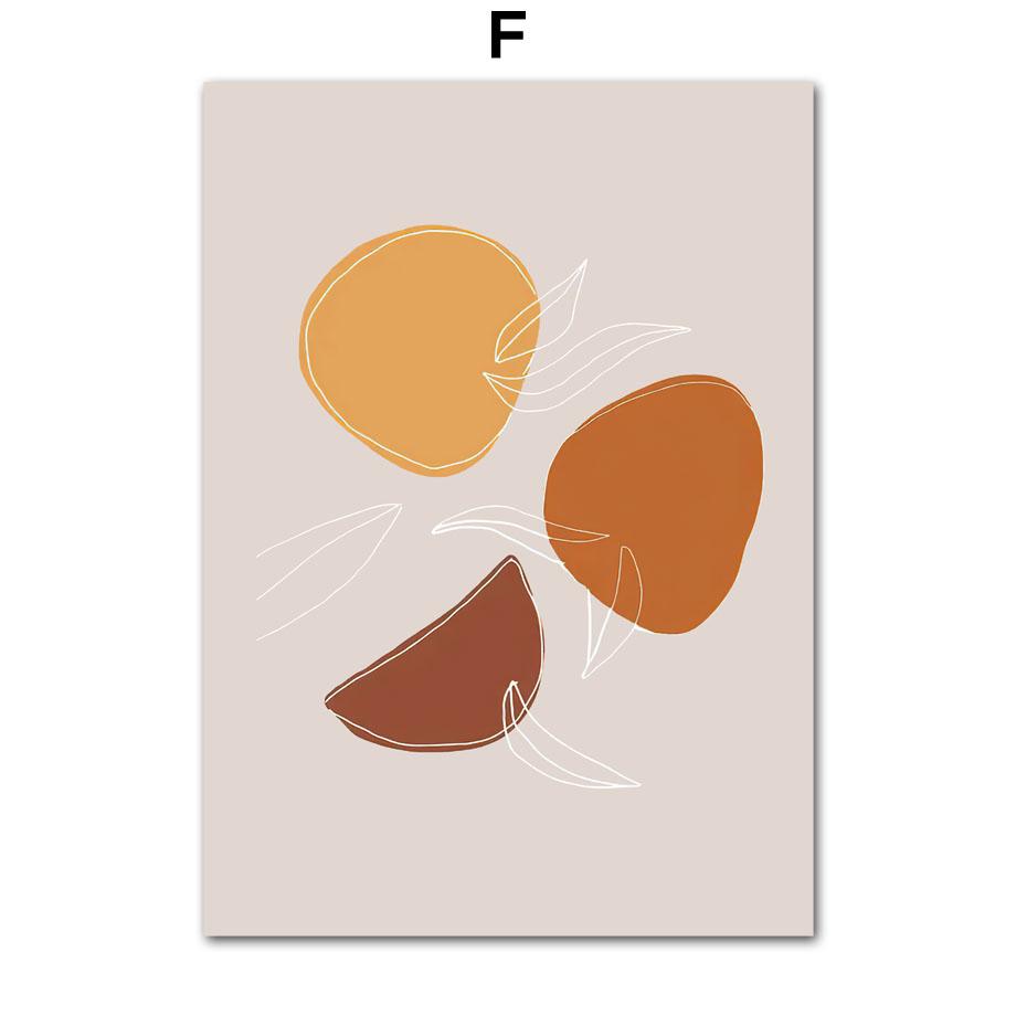 Bohemian Fashion Woman Plant Couple Abstract Lines Nordic Posters Prints Wall Art Canvas Painting Living Room Home Decor