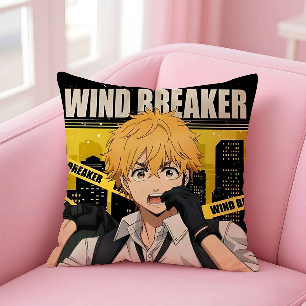 Anime W-WIND BREAKER Kissenbezug Musterdruck Kissenbezug Wohnzimmer Sofa Kissenbezug Schlafzimmer Raumdekor