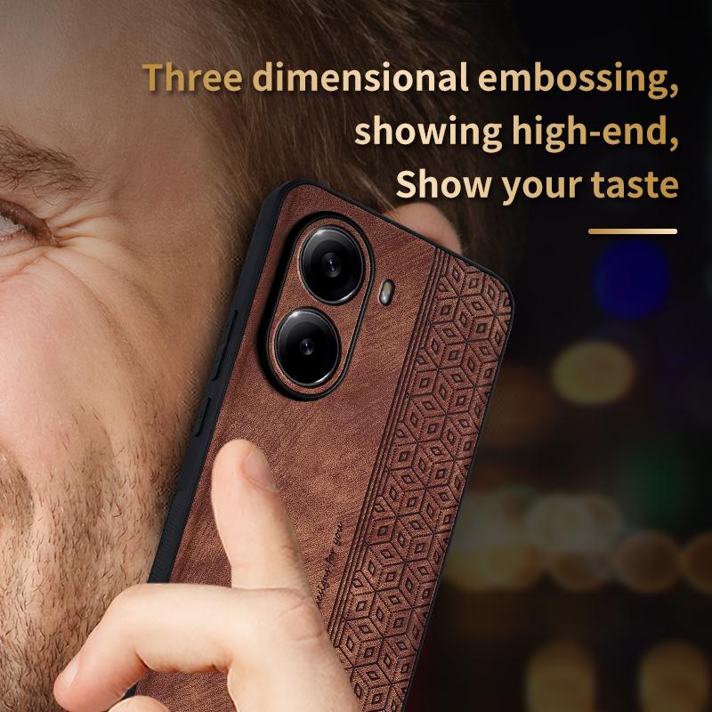 For Xiaomi POCO X8 Pro Case Soft PU leather Skin protective Back Cover Phone Case For POCO X8 Pro Full Cover Phone Shell