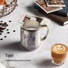 SIMELO Pure Titanium Latte Art Milk Pitcher