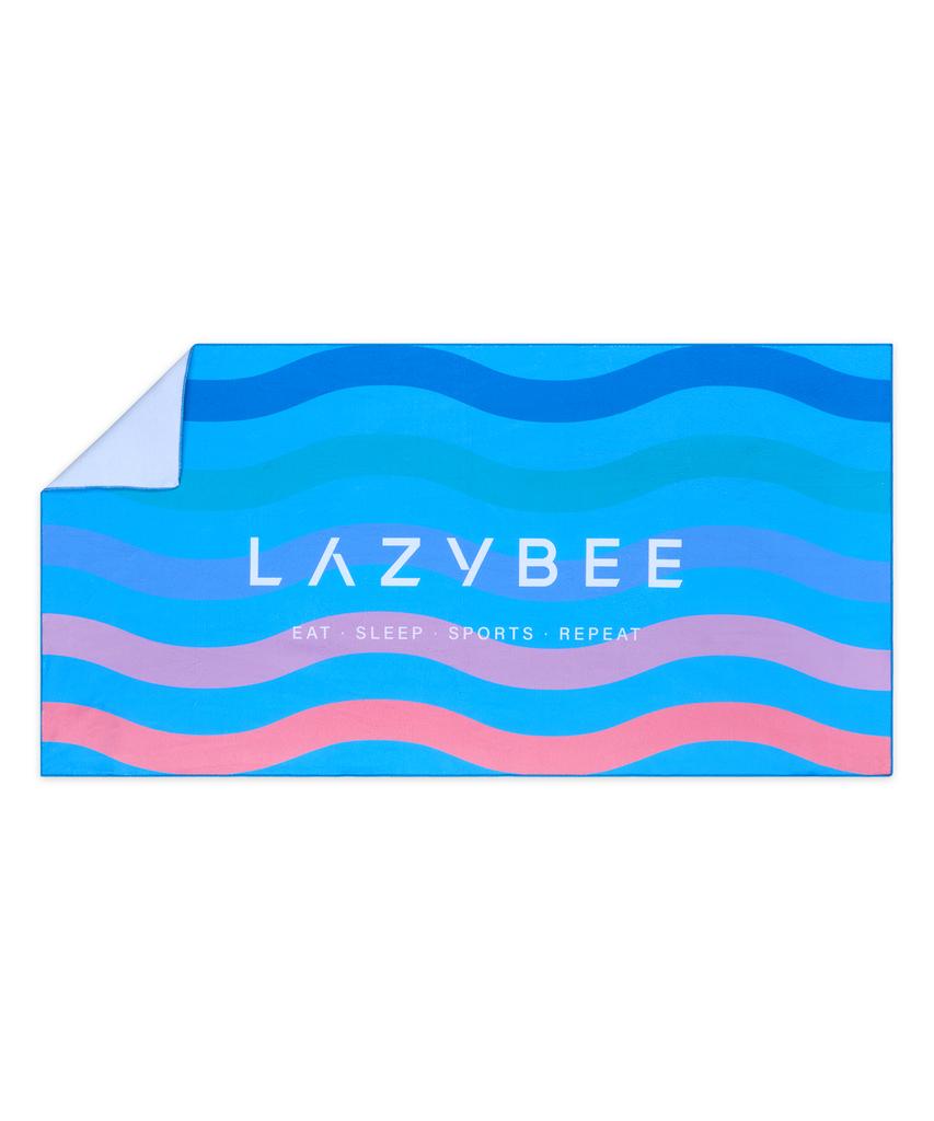 Leijibi Quick Dry Beach Towel Large Microfiber (Pouch Included) Multiwave