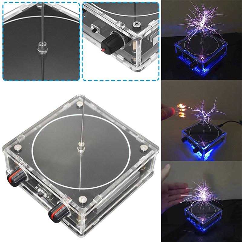Music for Tesla Coil Speaker Touchable Artificial Spark Wireless Transmission Bluetooth-Compatible Science Teaching Experimental