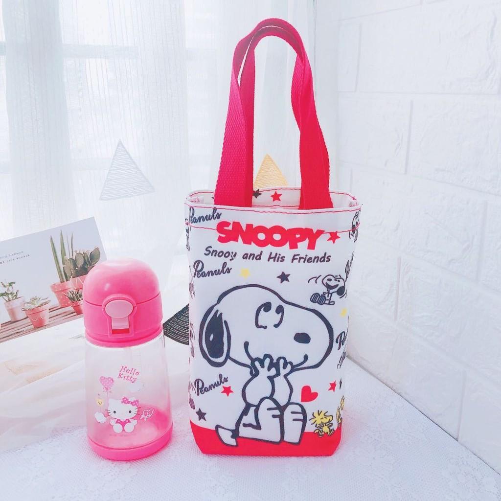 Cartoon Shin Chan Insulated Canvas Bag For Picnic And Carrying Casual