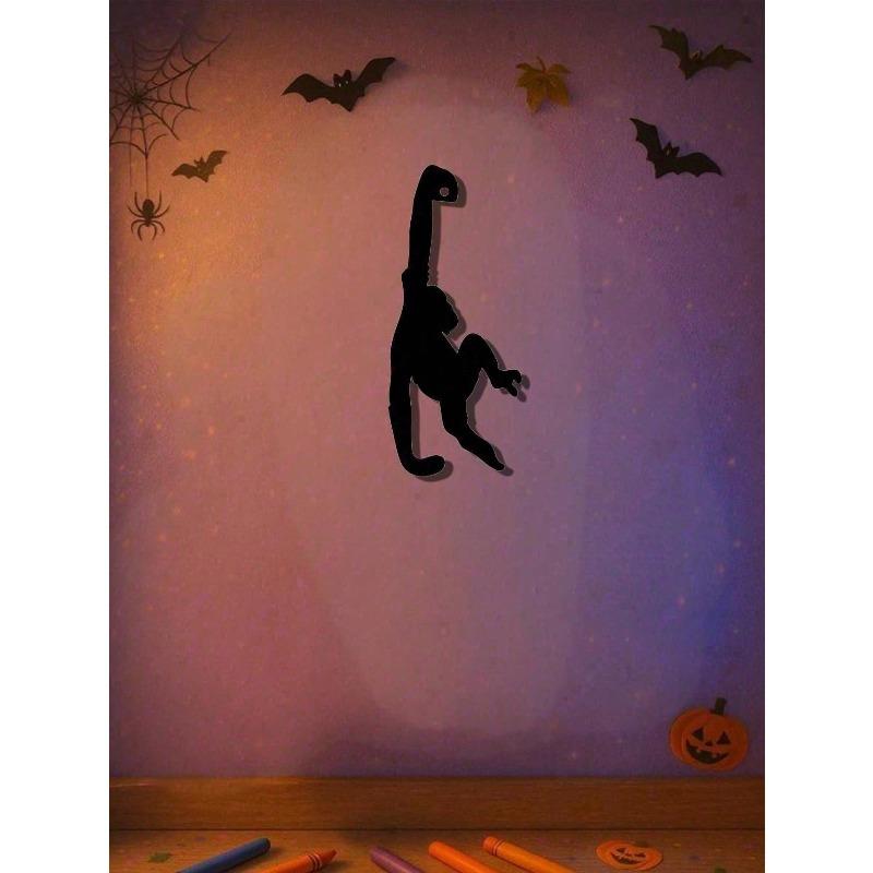 Adhesive Animal Wall Hooks Cute Monkey Cat Design Removable Waterproof Home Organization