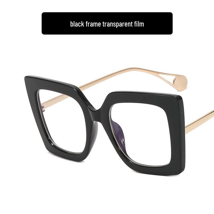 Kedun 2022 Fashion Square Blue Light Blocking Glasses – Stylish European-American Large Frame.