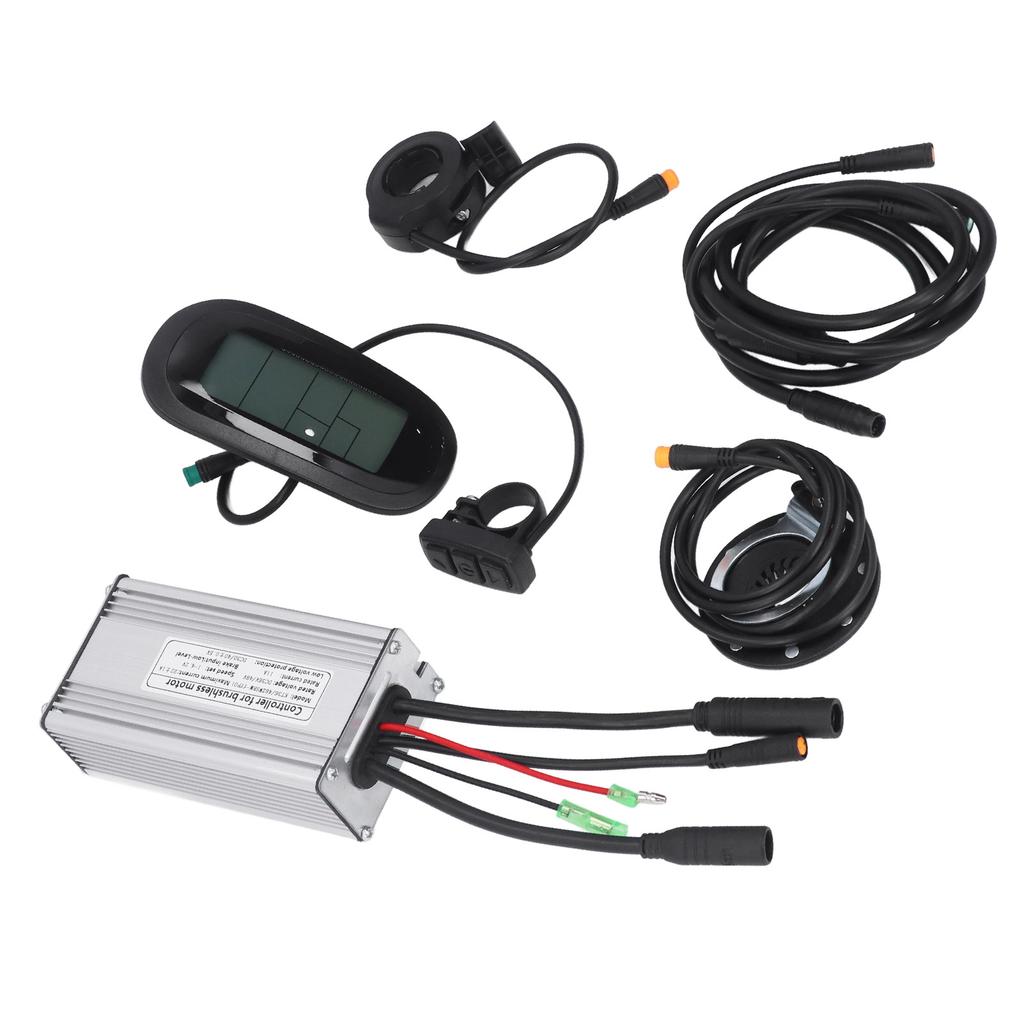 22A Elektrofahrrad Controller Kit Mit LCD6 Panel 130X Daumengas 8C Unterstützungssensor für 500W Motor