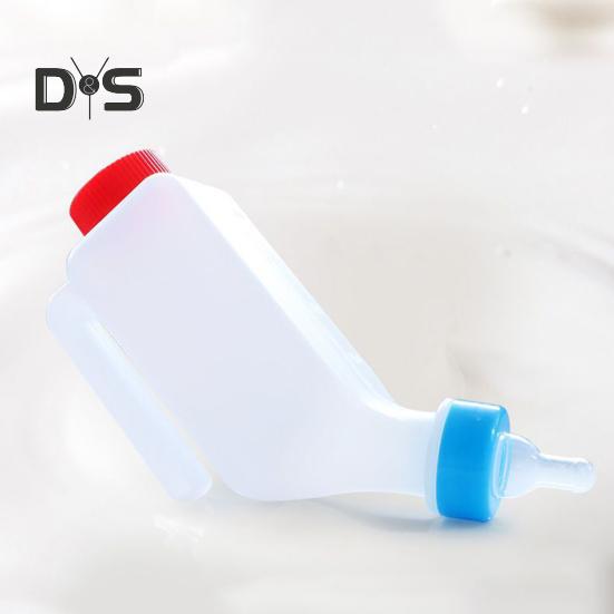 1/2/3/5 Pezzi Biberon per Latte di Agnello con Manico Ergonomico Senza BPA Marcature di Misura Chiare Grande Capacità Biberon per Latte di Capra