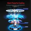 X500 RGB Gaming Laptop Cooler: Silent Cooling Base for 14-18 Inch Laptops