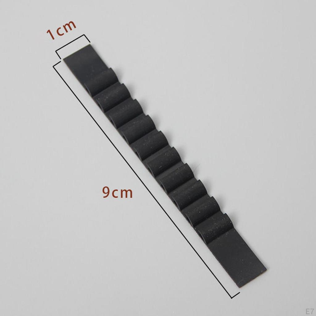 100 Hanger Strips with , Self Handles