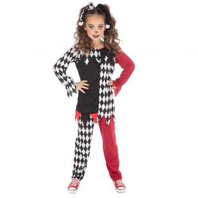 Girls Terrorquin Clown Costume