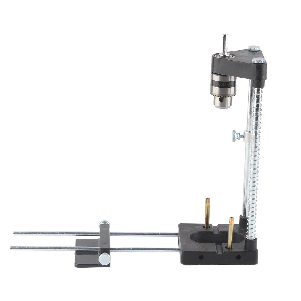 Woodworking Drill Guide Adjustable Drilling Template Hole Punch Locator for Carpenter Plastic Base