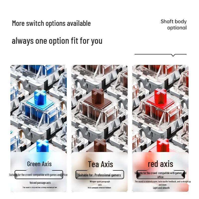 AULA F2088pro 108-Key Wired Mechanical Keyboard