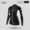 Nuckily Women's Long Sleeve Cycling Jersey: Quick Dry, Breathable, Sun Protection for Road and Mountain Biking In Autumn