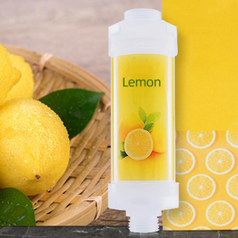 Scented Shower Head Filter Scented Shower Water Filter Chlorine Removal Water Softener Bathroom Accessories Improve Hair/Skin