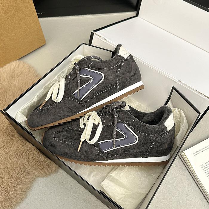 New retro mandarin duck shoelaces, leather soft soles, not tired feet, women's shoes, sports shoes, flats