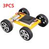 2PCS/3PCS Solar Car Toy for Kids Mini DIY Assembled Energy Powered Car Kit STEM Educational Toys for Children Creativity Gifts