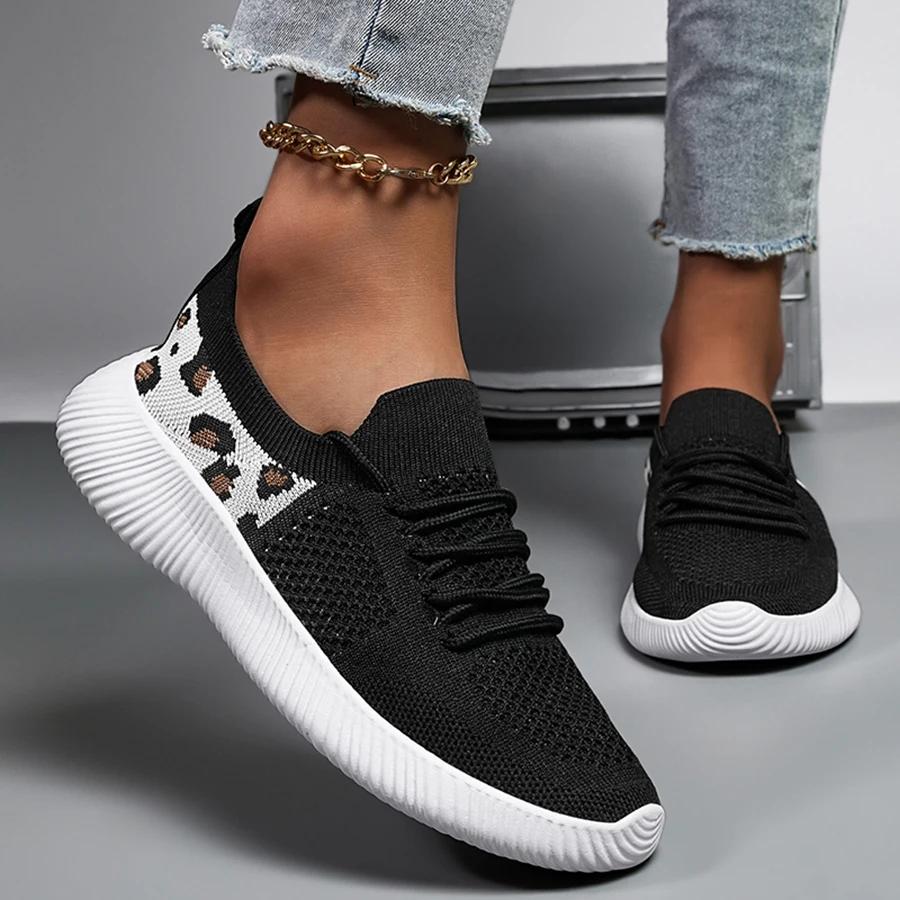 Ladies Sport Shoes Soft Sole Breathable Casual Sneakers Lightweight Comfortable Walking Shoes Vulcanized Shoes Woman Low Price