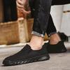 Men's Leather Casual Shoes Handmade Loafers Large Size Men's Genuine Leather Shoes Slip On Shoes