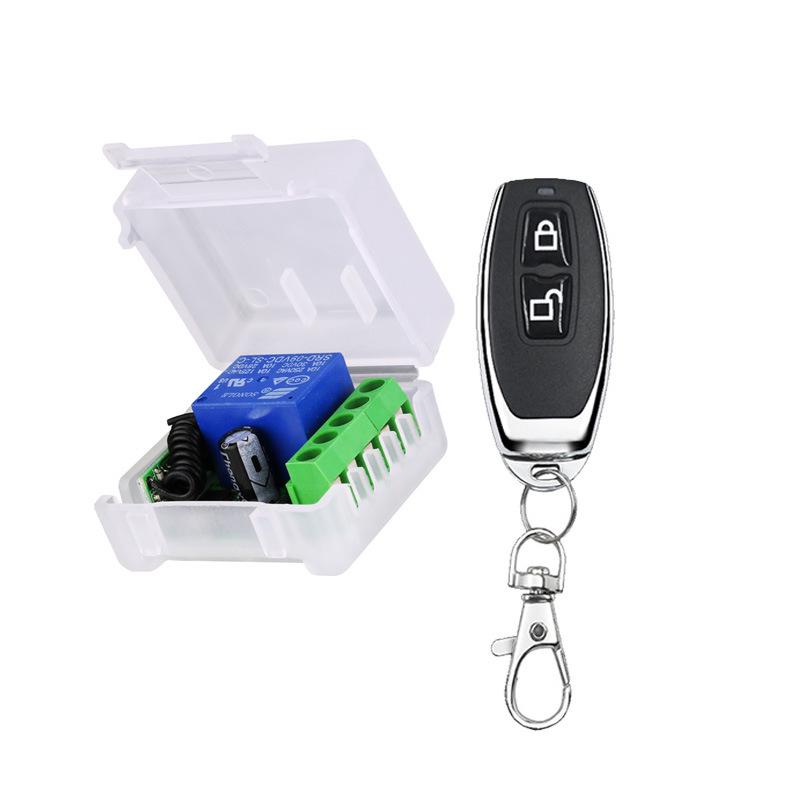 DC12V Single Channel Wireless Remote Switch for Lighting and Electric Lock Control