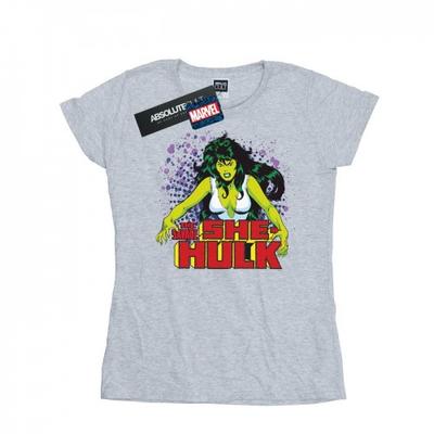 Womens/Ladies The Savage She-Hulk Cotton T-Shirt
