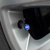 5 szt./zestaw Brelok samochodowy Kapsel zaworu opony Akcesoria do stylizacji samochodu dla Forda Mustang Mondeo Focus Fiesta Escape Kuga Ecosport Ranger