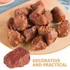 JOINPAYA Set of 7 Beef Block Models, 3.50 X 2.00 X 2.00 Cm, Food Samples, Meat Models, Pretend Play Kitchen Props, Perfect for Restaurant and Home