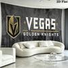 Vegas Golden Knights Wall Tapestry Aesthetic Wall Hanging Printed Fabric Blanket Decorative Tapestries for Bedroom Living Room Home Decor