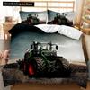 Engineering Vehicle Duvet Cover Set Engineering Vehicle Pickup Truck Off Road Vehicle Polyester Bedding Set Double Queen King