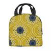 Orla Kiely Bubble Flowers Insulated Lunch Bag for Women Leakproof Scandinavian Thermal Cooler Lunch Tote Beach Camping Travel