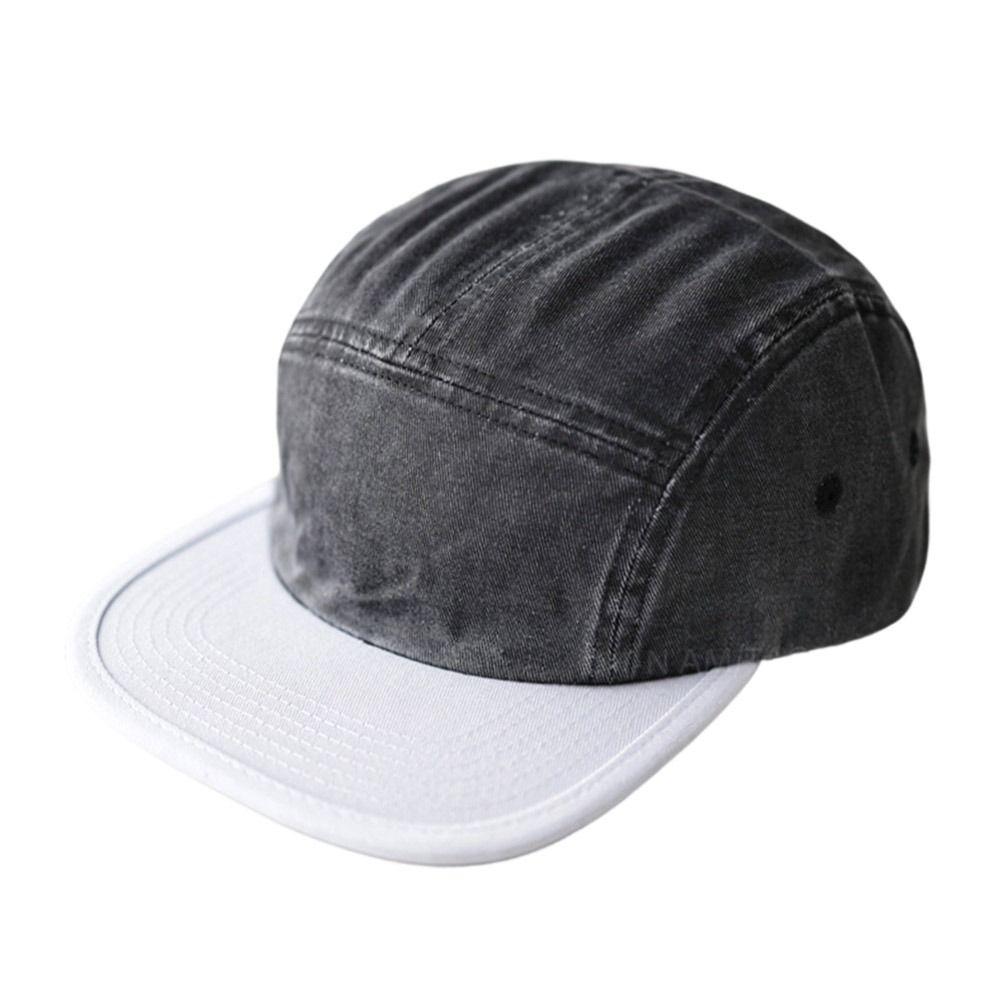 Patchwork Color Hip Hop Hat Japanese Snapback Hat Casual Sun Hat  for Men Women