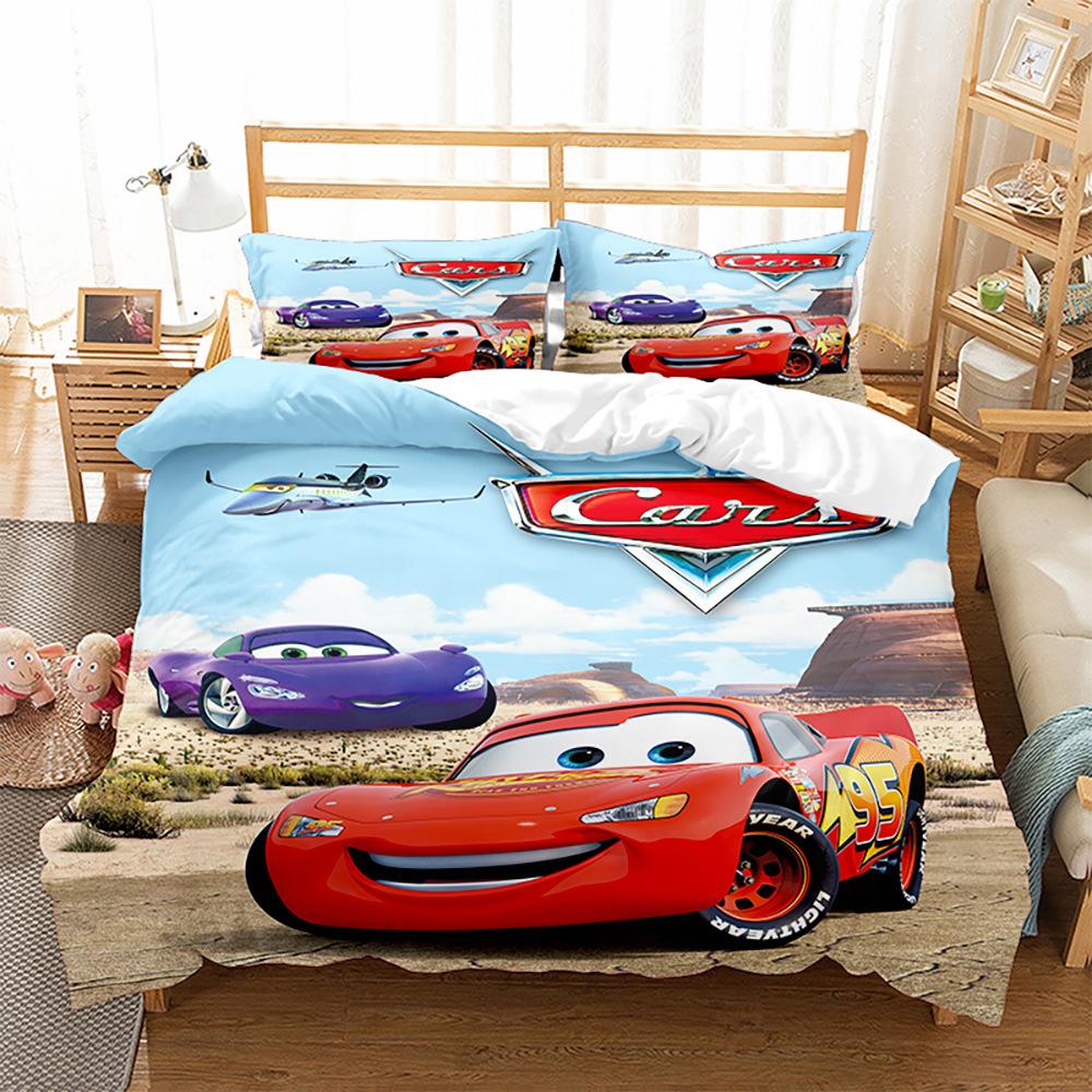 

3D Digital Printing Quilt Cover Pillowcase Bedding Home Textile Four-Piece Set 90*190