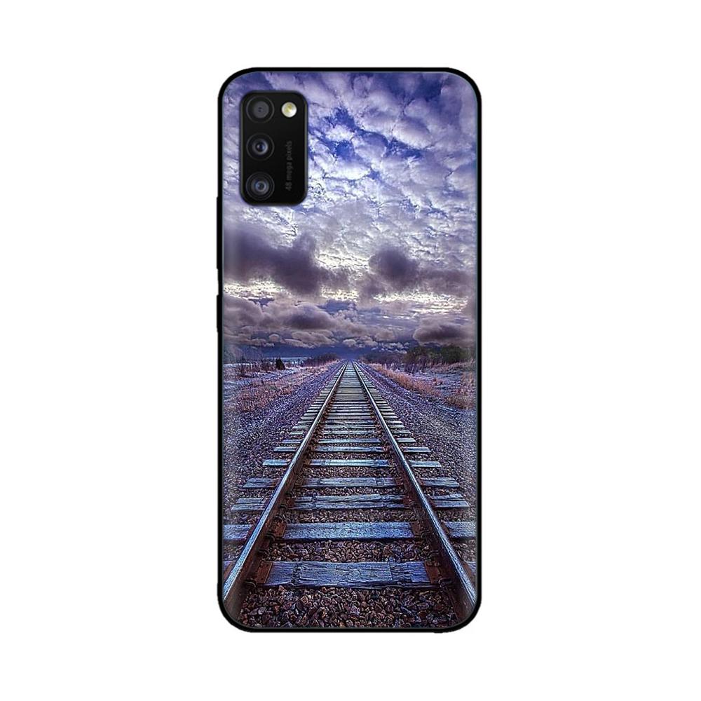 Voor Samsung Galaxy A41 Hoesje A415F Schattig Schattig Zacht Glad Vloeibaar Siliconen Volledige Bescherming Cover Voor Samsung A41 A 41 Siliconen Hoesjes