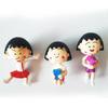 6pcs/set Anime Chibi Maruko Chan PVC Action Figure Kawaii Ornament Toys Collection Mini Model Doll Birthday Gifts 6cm