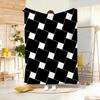 Classic motif C-Checkerboard Throw Soft Warm Throw Blanket for Bedroom Living Room Bed Travel Camping Picnic Gift