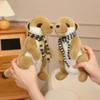 Realistic Lifelike Meerkat Plush Doll Weighted Pellet Suricate Plush Toy Birthday Gift