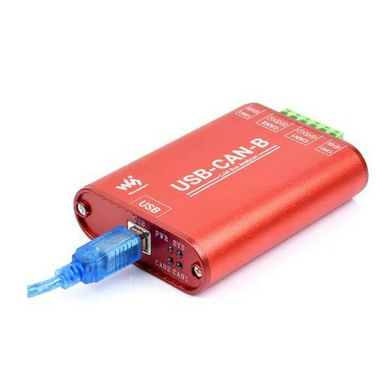 Industrial USB To CAN J1939 Bus Analyzer/Communication Module