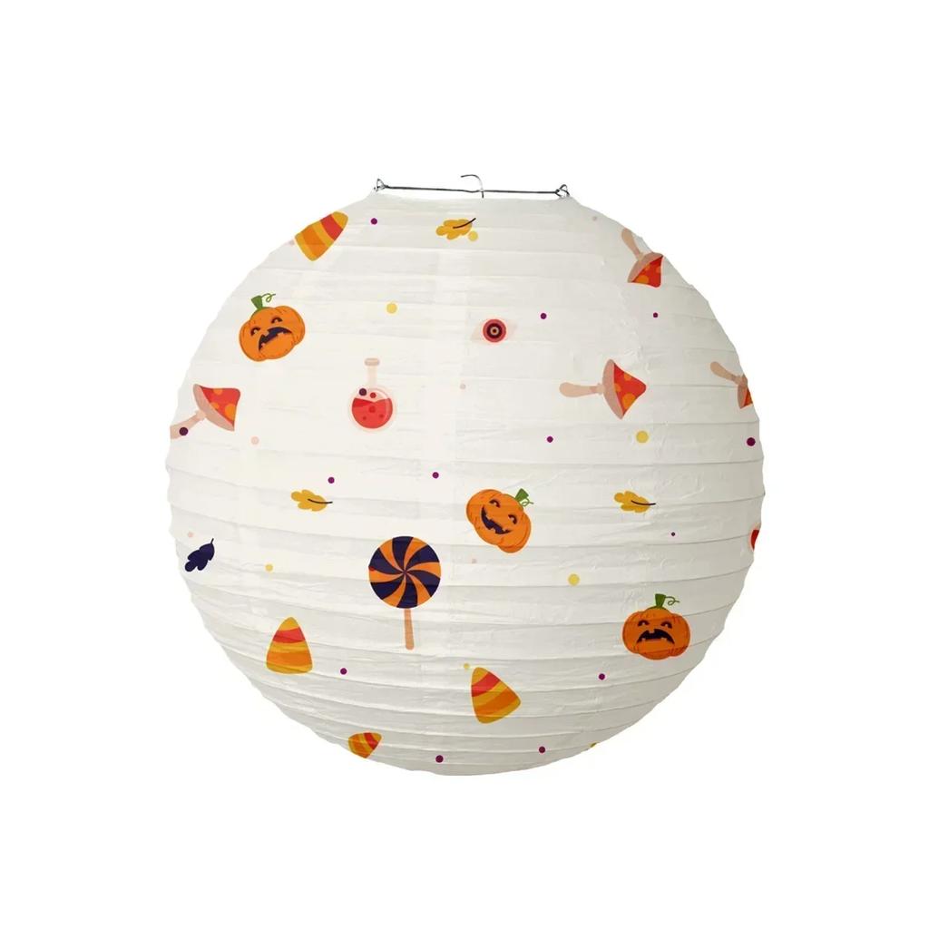 Hanging Lantern Chinese Paper Ball Lampion Christmas Festival Decoration Accessories Santa Xmas Gift Craft Decor Christmas Tree