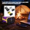 Transparents ABS PowerBank Case For 6 Slot 18650 Batteries 22.5W For DIY Projects And Portable Charging Solution