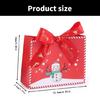 Set of 12 Christmas Holiday Gift Bags Paper Carriers for Christmas Party Favor Festival Christmas Paper Bags With Handle