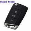 Cocolockey 3 Tasten Klappschlüssel Gehäuse Für Skoda Octavia A7 Für Vw Golf 7 Mk7 Für Seat Leon Passat Beetle Polo Bora