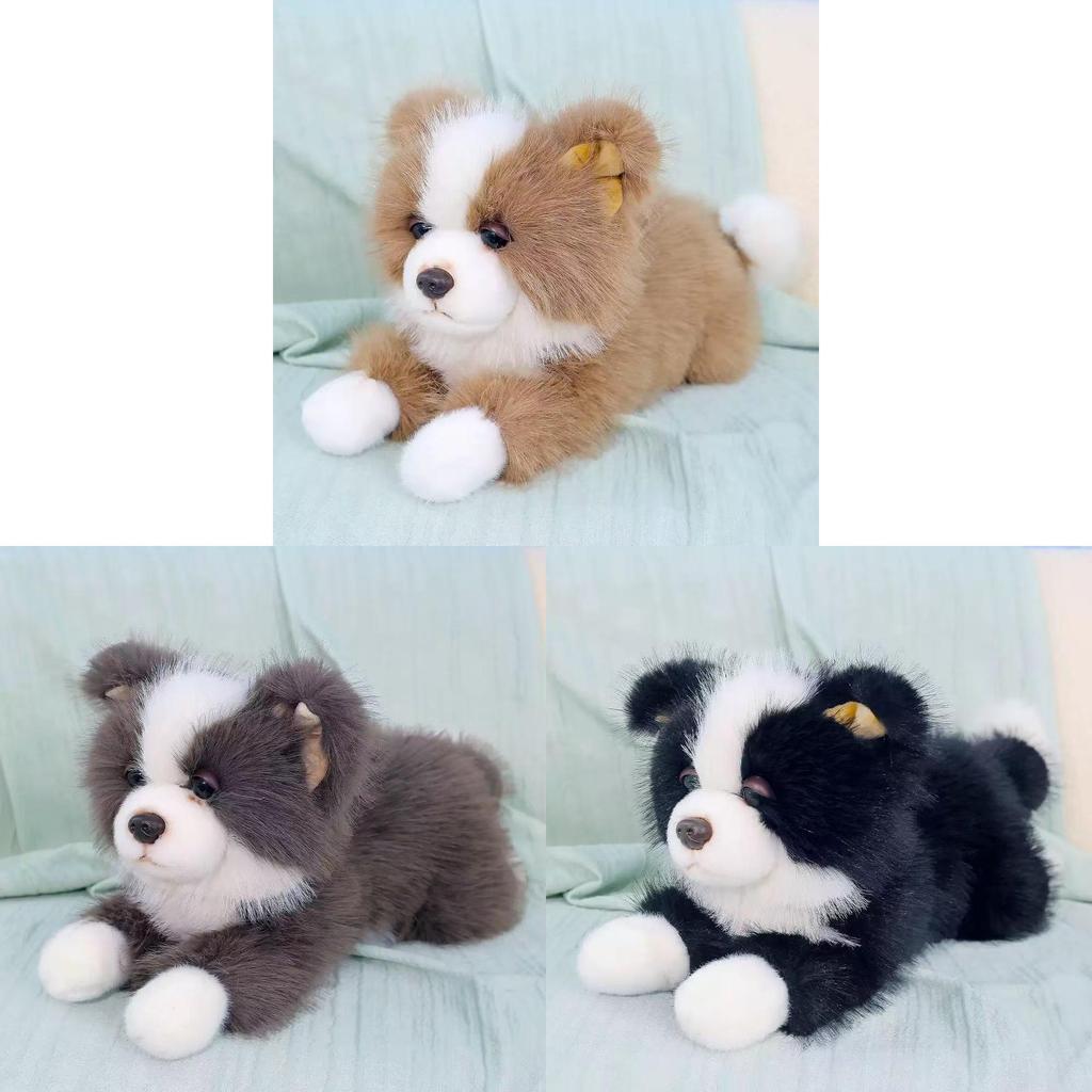 Plush Dog Toy With Short Plush Material For Kids And Collectors