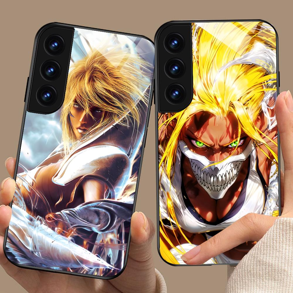 Bleach Tier Harribel Cell Phone Case for Samsung Galaxy S26 S25 S24 S23 S22 S21 S20 Note20 Plus FE Ultra Glass Colorful Cover