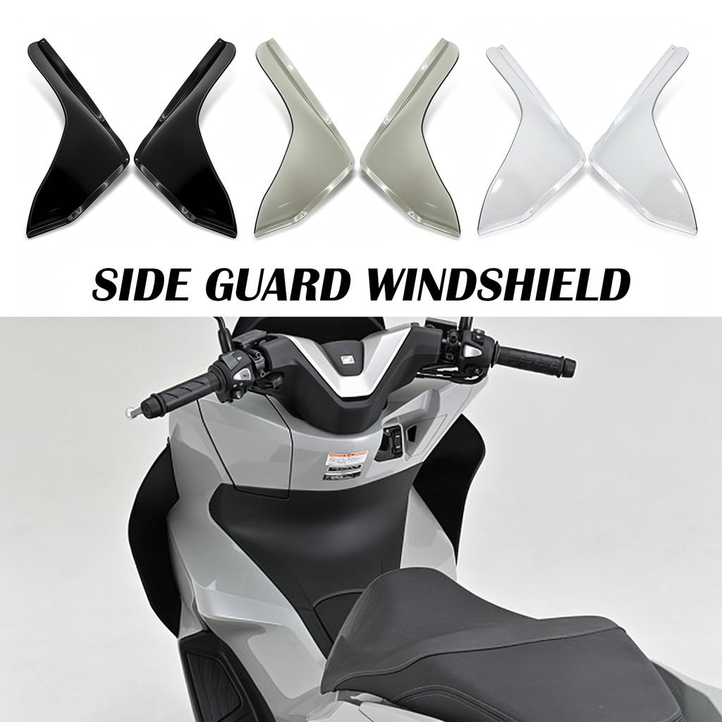 Motorcycle Accessories Leg Fairing Air Deflectors For Honda PCX160 2025 PCX 160 2025 Wind Deflector Side Windshield