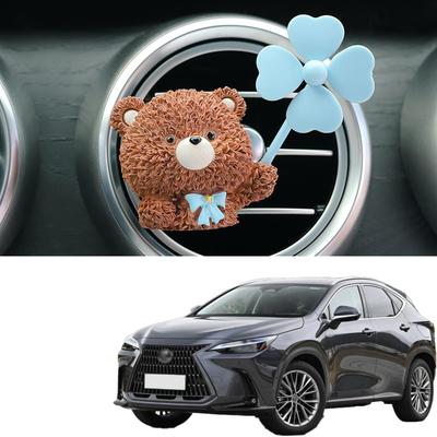 Bornoon Car Decoration Vent, Cute Animal Interior Decoration Vent, Cute Air Conditioner Vent Clip