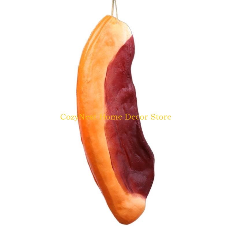 92MF Realistic PU Vegetable Artificial Vegetable for Thanksgiving Party Festival Decorations Basket Display Photography Props